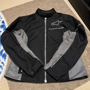 Alpinestars women’s armoured summer motorcycle riding jacket size L